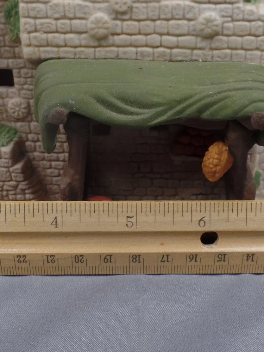 Department 56 Little Town of Bethlehem Market 1987 Ceramic Replacement No Light